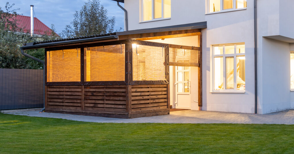 Transparent terrassevegg – kundeprosjekt